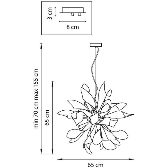 Люстра подвесная Lightstar Turbio 754267