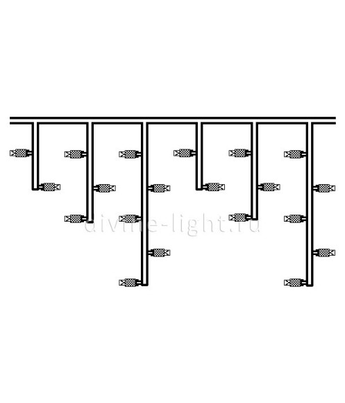 Светодиодная бахрома Laitcom ECC100-10-8M