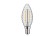 Лампа филаментная Paulmann Ретро Свеча витая 4.5Вт 470лм 2700К Е14 230В Прозрачный Дим. 28499