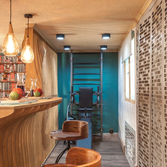 Накладной потолочный светильник 1070 GX53 BK черный Elektrostandard