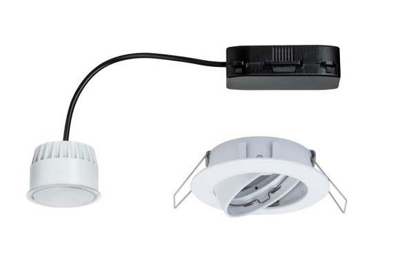 92803 Светильник EBL Coin LED 1х6,8W, белый, матовая лампа