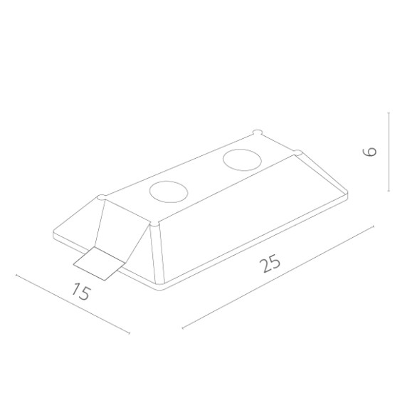 Точечный светильник Invisible a9214pl-2wh Arte Lamp картинка 4 Точечный светильник Invisible a9214pl-2wh Arte Lamp картинка 4