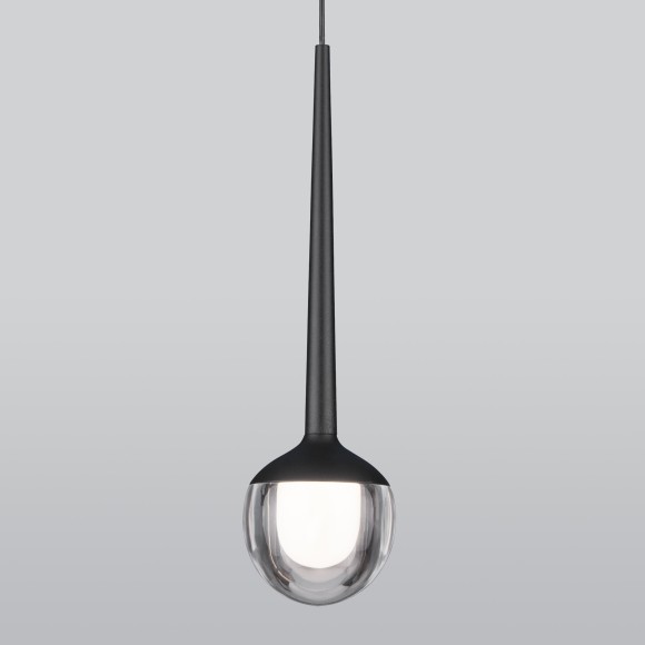 Подвесной светодиодный светильник DLS028 6W 4200K черный Elektrostandard