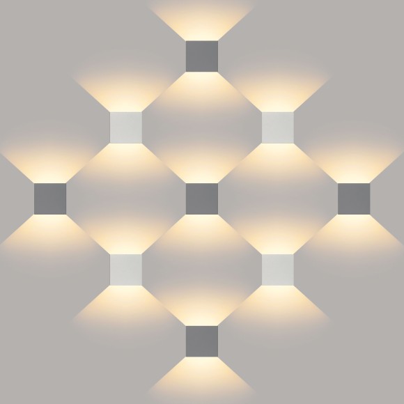 Winner белый уличный настенный светодиодный светильник 1548 TECHNO LED Elektrostandard