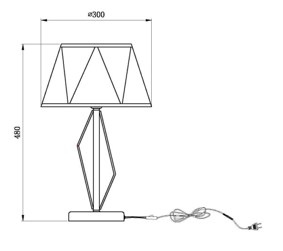 Настольная лампа Vele Luce Si VL2191N01 Настольная лампа Vele Luce Si VL2191N01