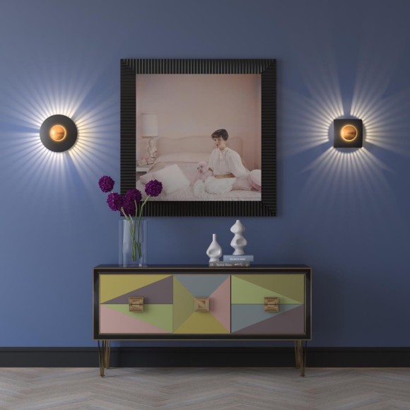 4223/13WL MIDCENT ODL21 131 черн/золот/металл Настенный светильник IP20 LED 13W 1520Лм 3000K ADAMAS 4223/13WL MIDCENT ODL21 131 черн/золот/металл Настенный светильник IP20 LED 13W 1520Лм 3000K ADAMAS