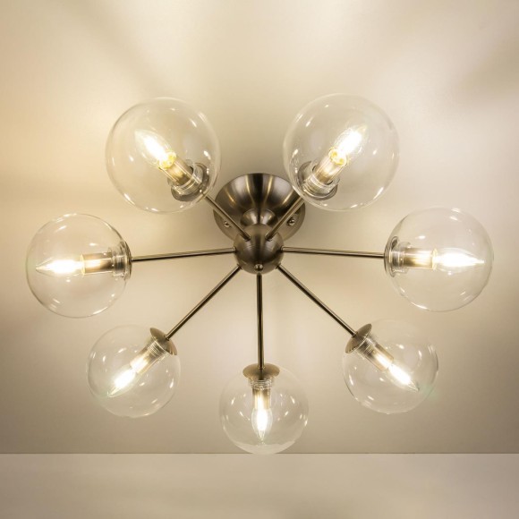 CL102171 Томми Хром Мат. Св-к Люстра CL102171 Томми Хром Мат. Св-к Люстра