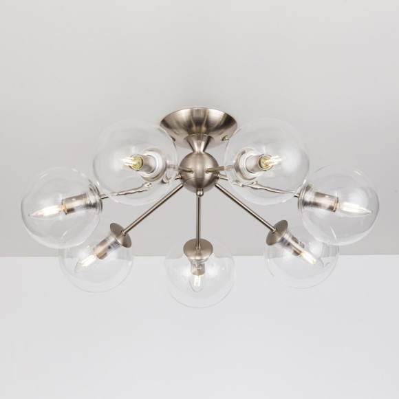 CL102171 Томми Хром Мат. Св-к Люстра CL102171 Томми Хром Мат. Св-к Люстра