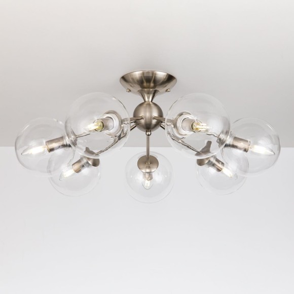 CL102171 Томми Хром Мат. Св-к Люстра CL102171 Томми Хром Мат. Св-к Люстра