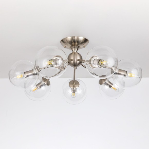 CL102171 Томми Хром Мат. Св-к Люстра CL102171 Томми Хром Мат. Св-к Люстра