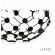 Накладная люстра iLedex 8327 CR+WH