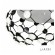 Накладная люстра iLedex 8327 CR+WH