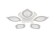 Накладная люстра Natali Kovaltseva LED LAMPS 81167