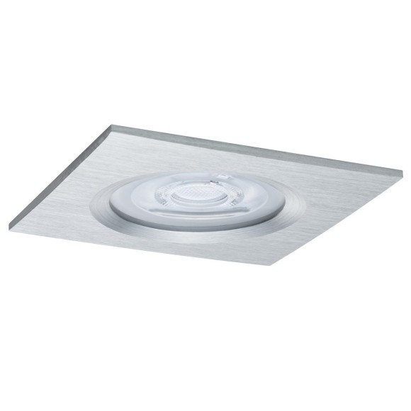 93610 Светильник Prem EBL Nova eckig dim LED 1x_W Alu ged