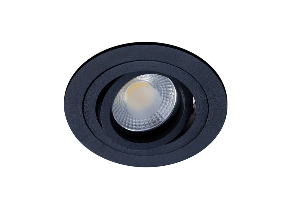 Встраиваемый точечный поворотный светильник Donolux a1521-black