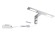 Подсветка для зеркала Paulmann Galeria Hook L300 2x3.2Вт 378Лм 2700К LED 230В IP44 Хром Металл 99385