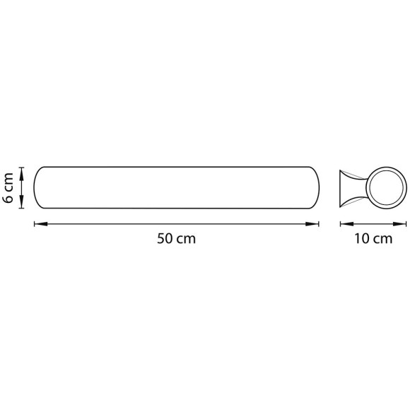Светильник настенный Lightstar Blanda 801837