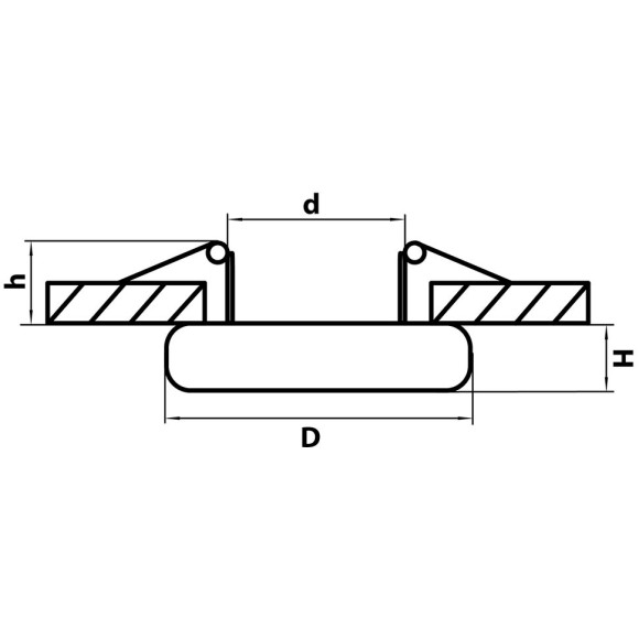 Светильник точечный встраиваемый декоративный Lightstar Infanta 002752
