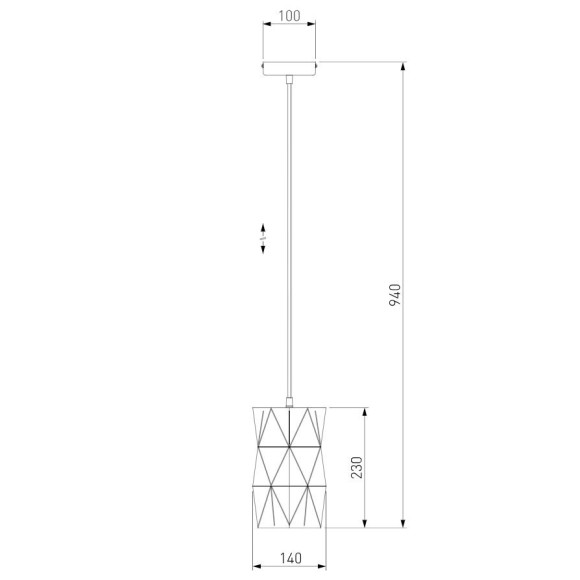 Подвесной светильник 50145/1 белый Подвесной светильник 50145/1 белый
