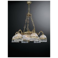 Подвесная люстра Reccagni Angelo L 6300/6+3 Подвесная люстра Reccagni Angelo L 6300/6+3