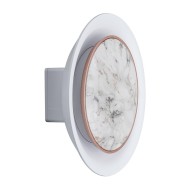 Светильник встраиваемый в стену декоративный Paulmann D123 2.5Вт 30Лм 2700К 230В Белый/Мрамор 92928
