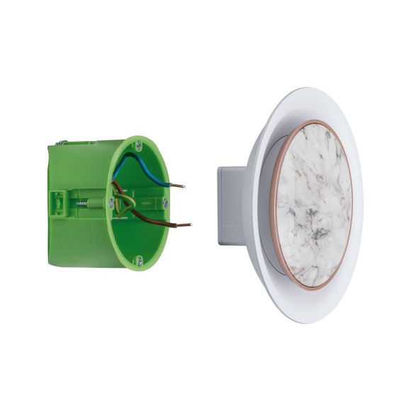 Светильник встраиваемый в стену декоративный Paulmann D123 2.5Вт 30Лм 2700К 230В Белый/Мрамор 92928 Светильник встраиваемый в стену декоративный Paulmann D123 2.5Вт 30Лм 2700К 230В Белый/Мрамор 92928