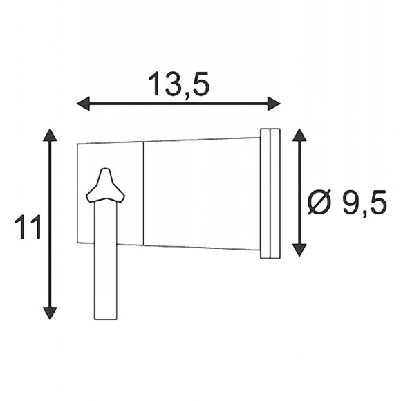 Прожектор уличный Nautilus SLV 227410 Прожектор уличный Nautilus SLV 227410
