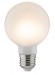 Светодиодная филаментная лампа Шар G80 Paulmann 7.5Вт E27 230В Опал Теплый белый Диммируемая 28701