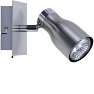 66595 Светильник настенный Tinka 1x50W GU10 230V никель крацеванный (вкл)