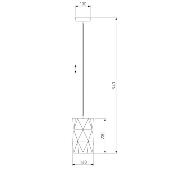 Подвесной светильник 50145/1 золотой Подвесной светильник 50145/1 золотой