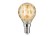 Лампа филаментная Paulmann Ретро Капля 4.5Вт 400лм 2500К Е14 230В Золото Кроколед Димм 28503