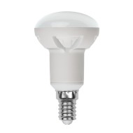 Лампа светодиодная диммируемая (UL-00004710) Uniel E14 7W 3000K матовая LED-R50 7W/3000K/E14/FR/DIM PLP01WH Лампа светодиодная диммируемая (UL-00004710) Uniel E14 7W 3000K матовая LED-R50 7W/3000K/E14/FR/DIM PLP01WH