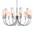 Подвесная люстра Newport 3388+4/C без абажуров