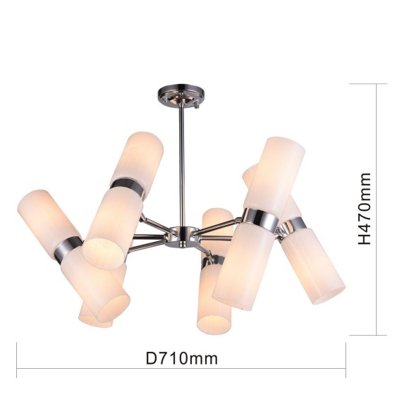 Потолочная люстра F-Promo Rollo 2618-12P Потолочная люстра F-Promo Rollo 2618-12P