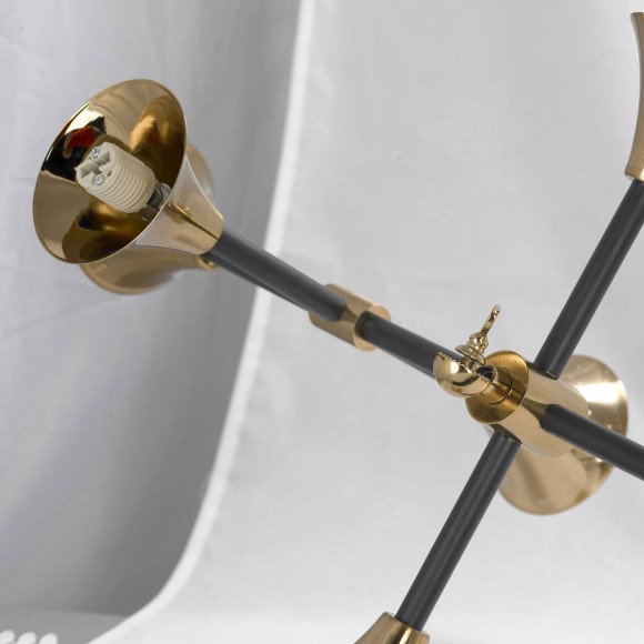 Подвесная люстра Lussole Loft LSP-8204 Подвесная люстра Lussole Loft LSP-8204