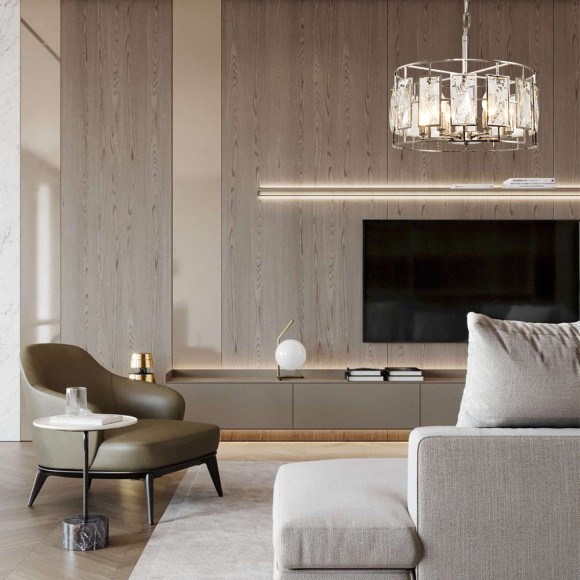 Люстра LH3046/6P-NK BARUMINI Lumien Hall