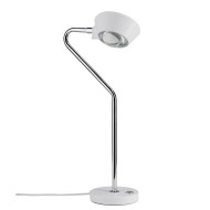 Лампа настольная Paulmann Ramos H440 8Вт 340лм 2700К LED Белый матов/Хром Пластик Сенсорн.Димм 70921