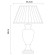 Настольная лампа Radisson a5199lt-1wh Arte Lamp