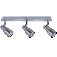 66597 Светильник настенно-потолочный Tinka 3x50W GU10 230V никель крацеванный
