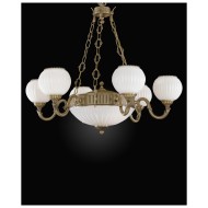 Подвесная люстра Reccagni Angelo L 9250/6+2 Подвесная люстра Reccagni Angelo L 9250/6+2