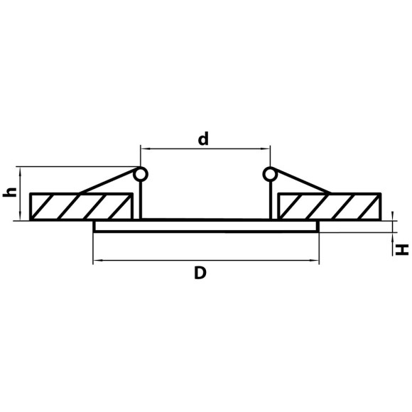 Светильник точечный встраиваемый декоративный Lightstar Anello 002240