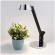 Светодиодная настольная лампа Eurosvet Slink 80426/1 черный / серебро