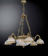 Подвесная люстра Reccagni Angelo L 6302/6+3 Подвесная люстра Reccagni Angelo L 6302/6+3