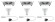 93615 Светильник Prem EBL Nova eckig dim LED 3x_W Eisen g