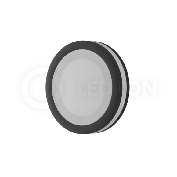 Влагозащищенный светильник LeDron LIP0906-5W-Y3000K Black