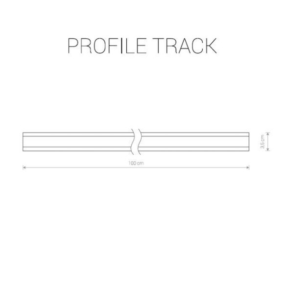 Шинопровод двухфазный Nowodvorski Profile 9448 Шинопровод двухфазный Nowodvorski Profile 9448