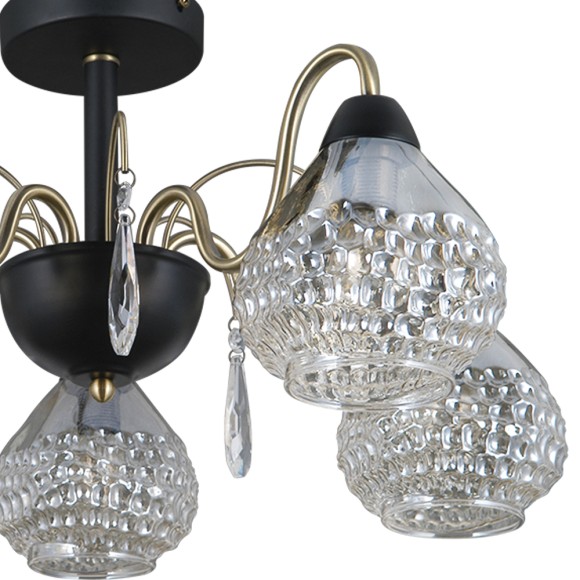 Люстра SF4009/5C-BK-AB VERNOLE Seven Fires Люстра SF4009/5C-BK-AB VERNOLE Seven Fires