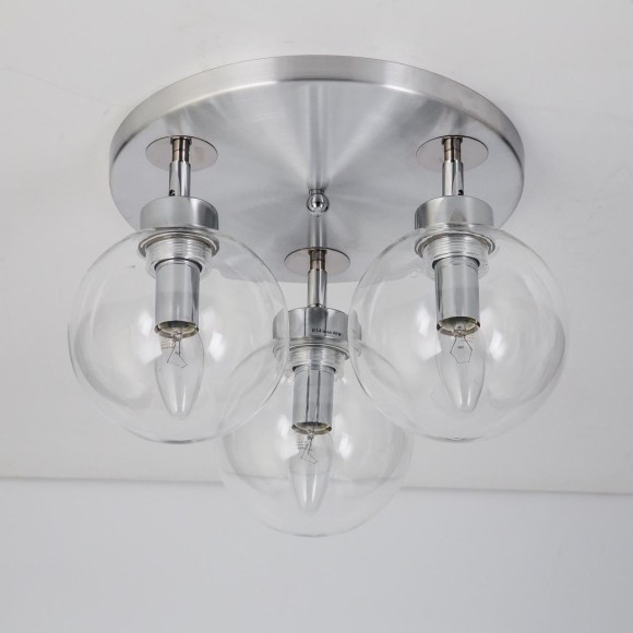 CL158130 Самба Алюм.+Прозр. Св-к Люстра