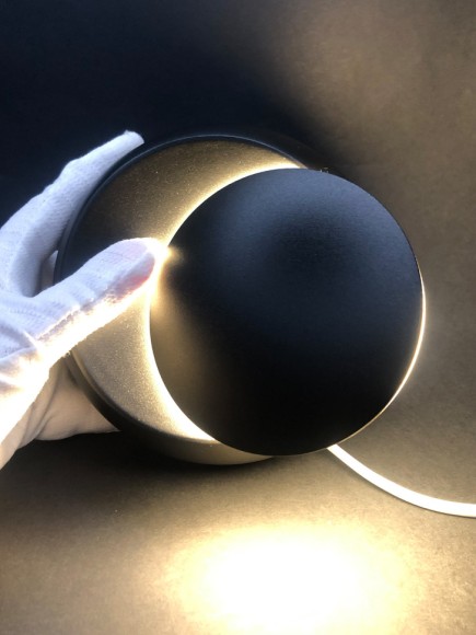 Архитектурный светодиодный светильник черный ELVAN GW-6100-5W-3000K-Тр