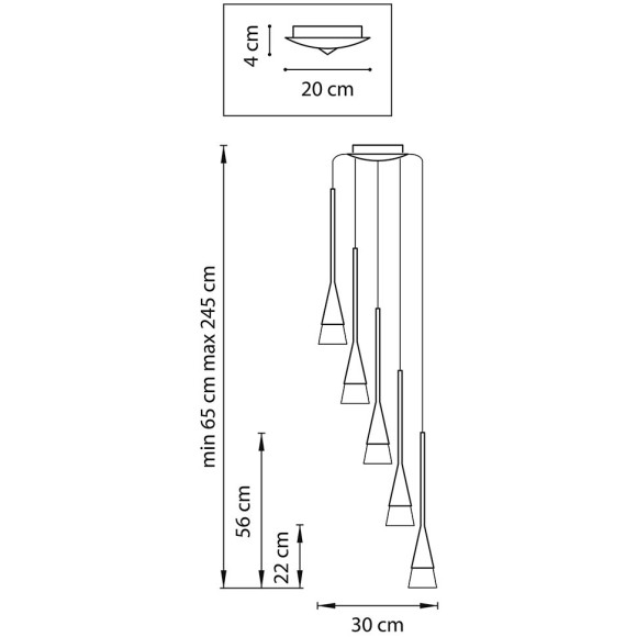 Подвес Lightstar Conicita 804257 Подвес Lightstar Conicita 804257